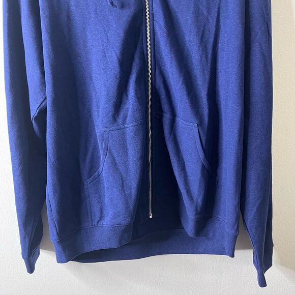 NWT Hill House Teddy Zip Navy Blue Hoodie Size Small - Picture 6 of 10